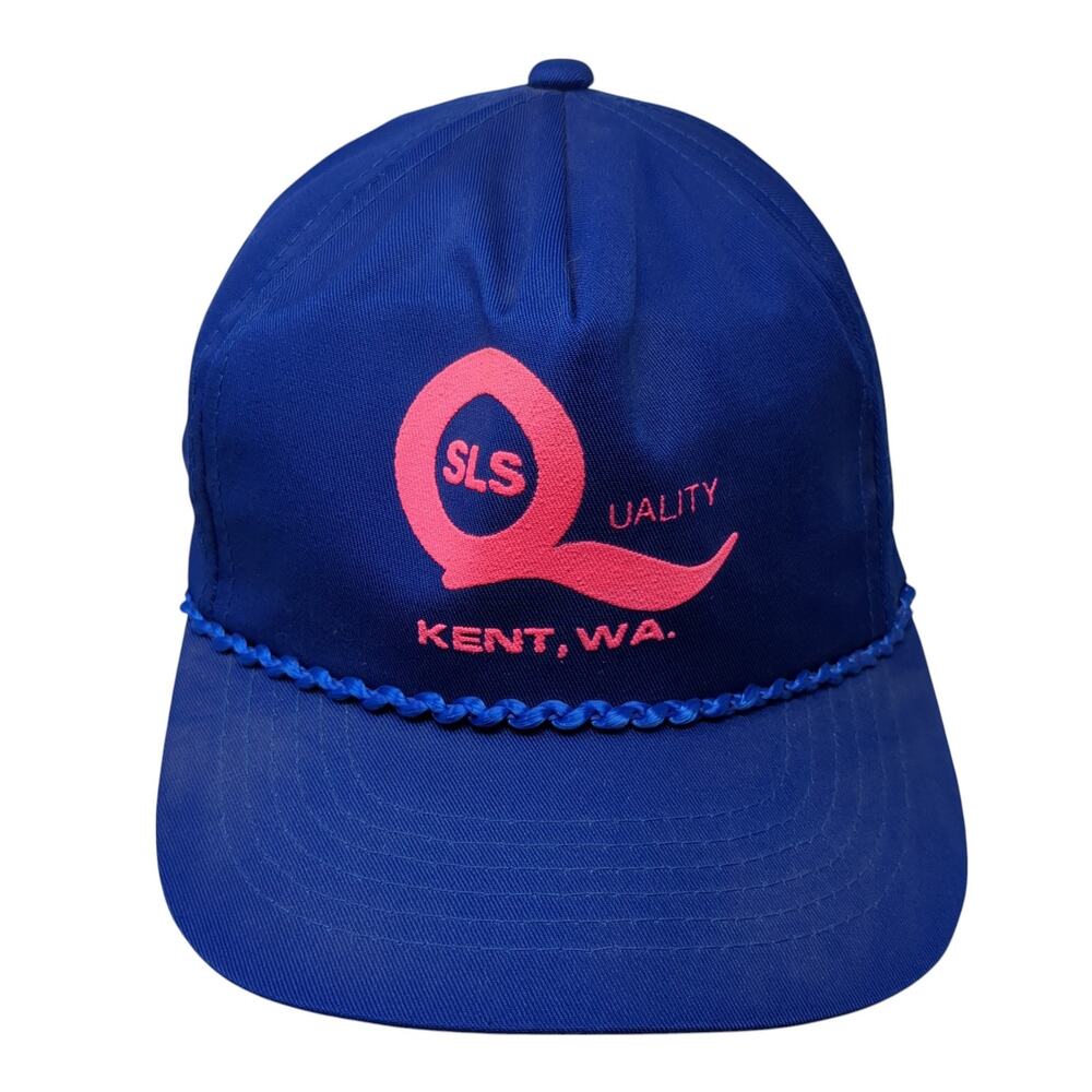 SLS Quality Kent WA Strapback Rope Hat Blue One Size That Hat Outdoor